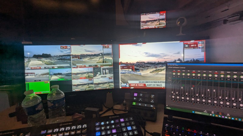 Régie pour le championnat de France de BMX